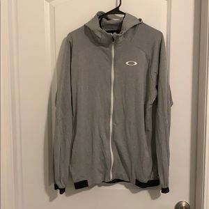 Oakley zip up Mens hoodie